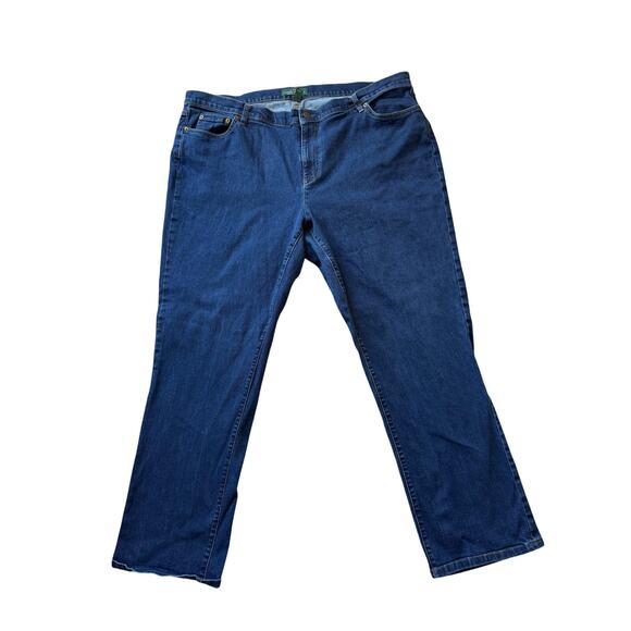 Lauren Ralph Lauren Woman's Jeans/Pants size 22W Modern Straight - Picture 1 of 11